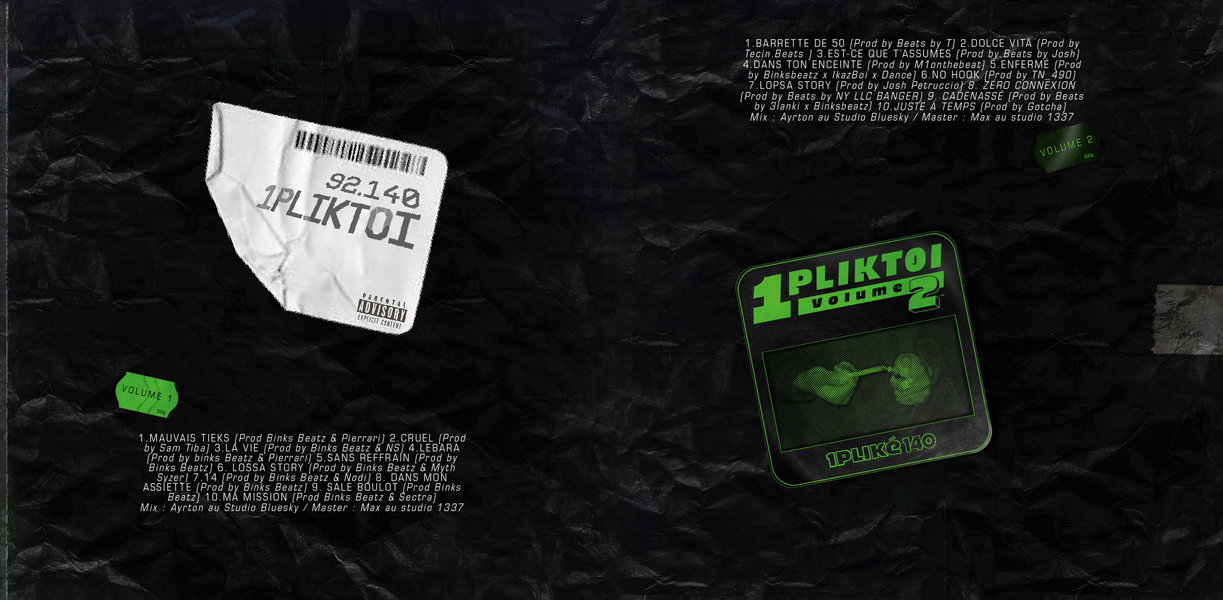 1PLIKTOI - Double vinyle